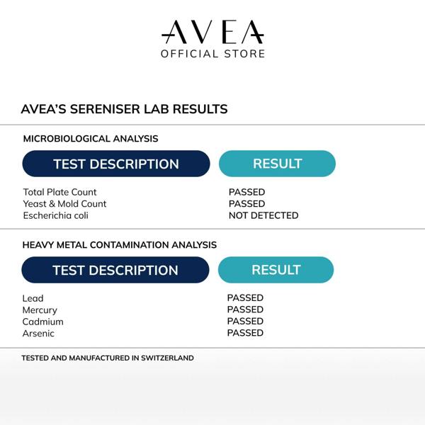 AVEA Sereniser (60 Capsules) - Natural Sleep Support - L-Theanine, Magnesium & Vitamin B6 - Deeper Sleep & Boosted Morning Alertness - Vegan Friendly