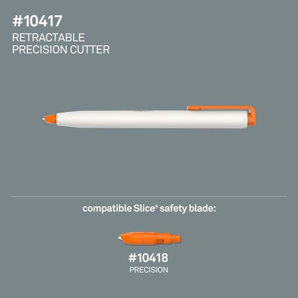 Slice Retractable Precision Cutter Compatible Blades - DaltonSafety