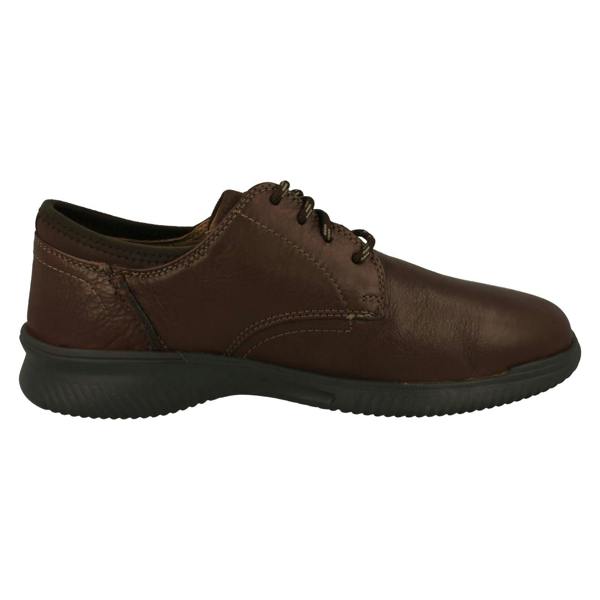 Clarks Mens Clarks Contoured Comfort Lace Up Shoes Donaway Plain
