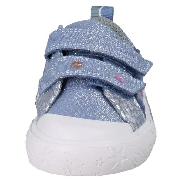 Clarks Girls Clarks Canvas Foxing Trim