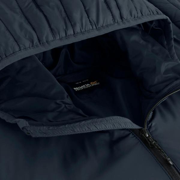 Regatta Mens Loft Lite Baffled Hybrid Jacket - Navy/Black - Navy/Black - 100% Polyamide