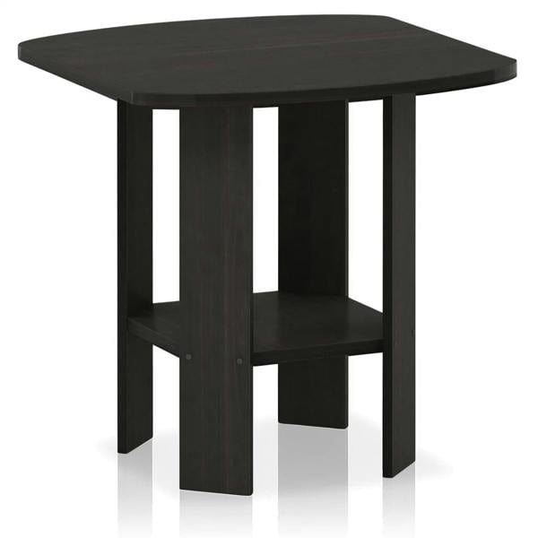 WALPLUS Simple Design End/SideTable, Espresso | Stylish Table for Home Use with Practical and Modern Design