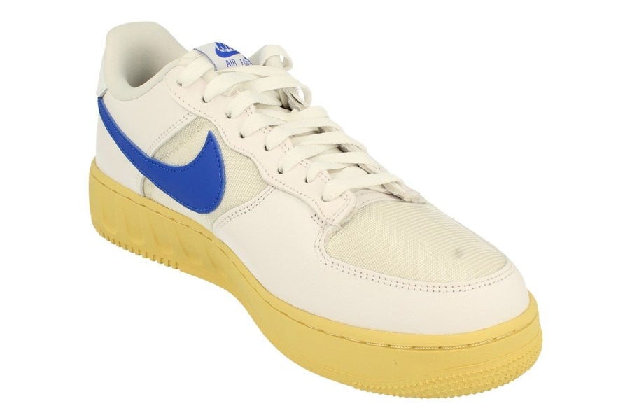 Nike Air Force 1 Low Utility Mens Trainers Dm2385  100 - White Racer Blue Sail 100 - Photo 3