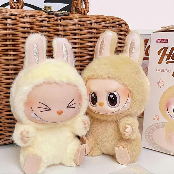 Labubu 2nd Gen Rabbit Face Plush Dolls Mixed Colour Collectibles