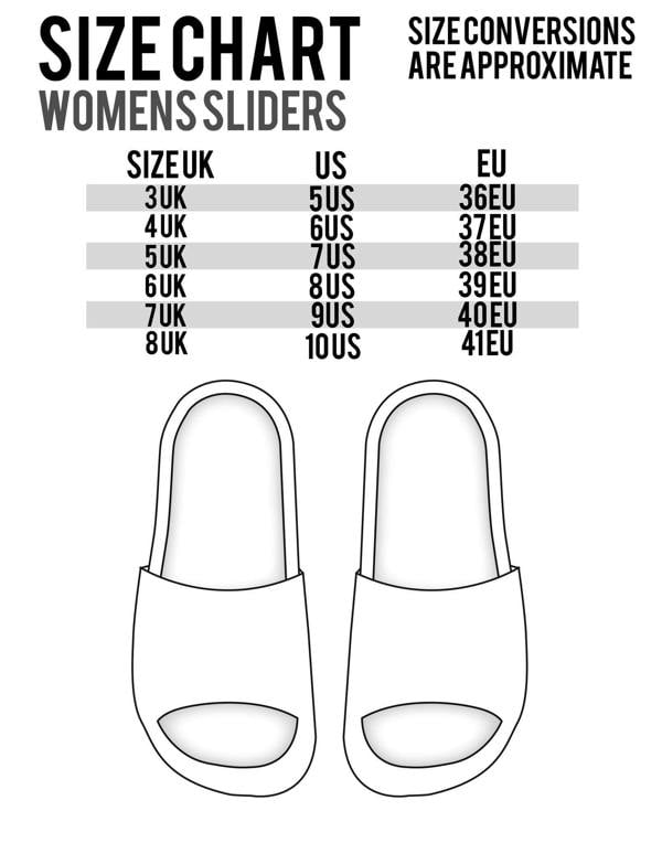 Harry Potter Womens Black Logo Sliders