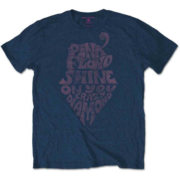 Pink Floyd Unisex T-Shirt: SOYCD Vintage (Navy Blue)