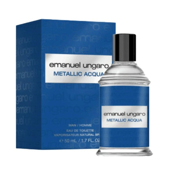 Emanuel Ungaro Men's Aftershave Emanuel Ungaro Metallic Acqua Men Eau de Toilette Men's Aftershave Spray (50ml)