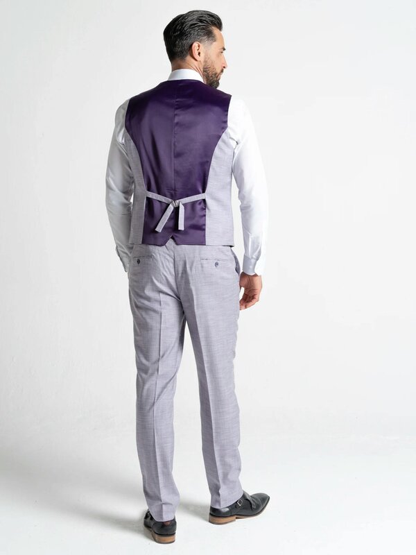 V2 Classic Henry - Lilac Three Piece Suit