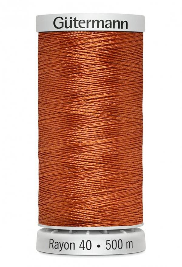 Gutermann No 40 Sulky Rayon Embroidery Thread 500m Rayon Thread Suitable For Embroidery