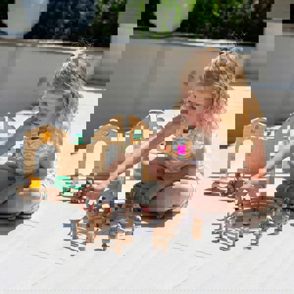 tickit Wooden Farm Set