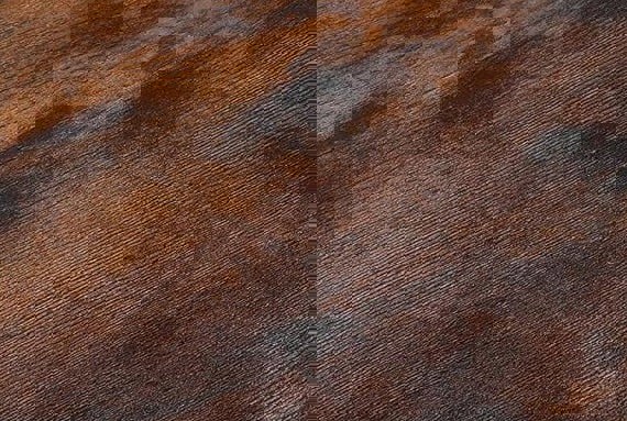 Modcraft Tall 6-Tier Bookcase 210cm Vintage Brown & Black Freestanding Bookshelf for Living Room & Office