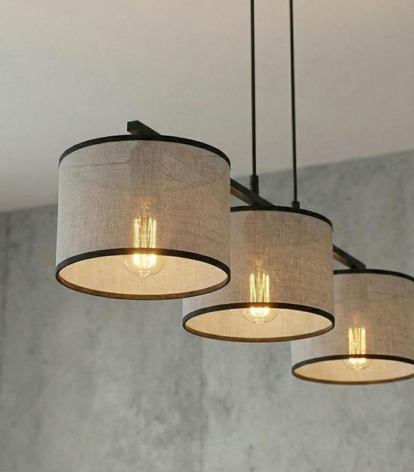 Emibig ECO Pendant Lamp 3 x E27 Grey / Black