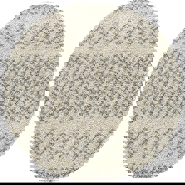 Moroccan Grey Ivory colours rug non-shedding, pet-friendly, and easy to clean