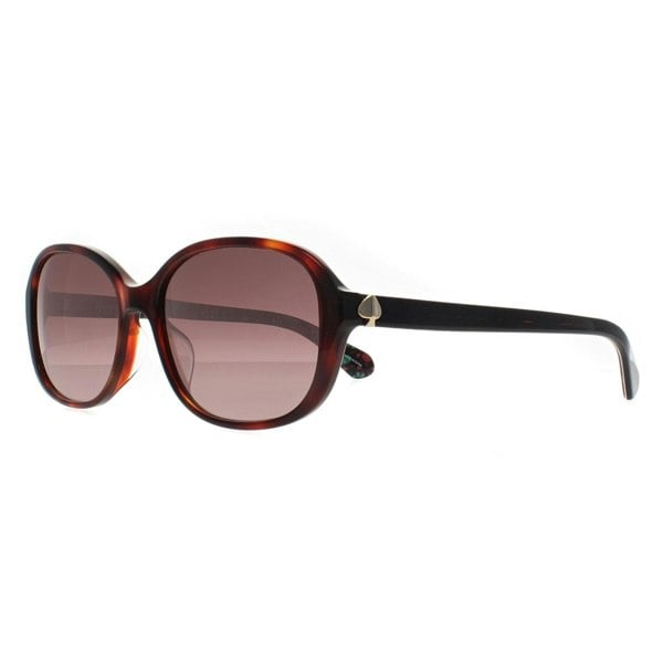 Kate Spade Sunglasses Izabella/G/S 086 HA Shiny Dark Havana Brown Gradient