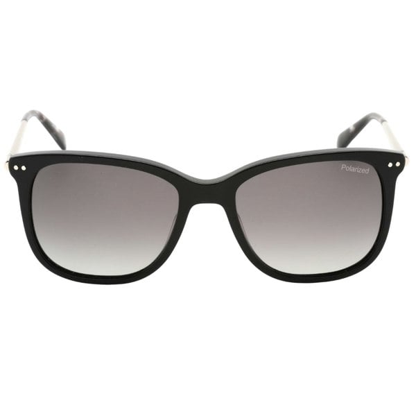 Banana Republic Grey SF Polarized Lens Black Sunglasses One Size