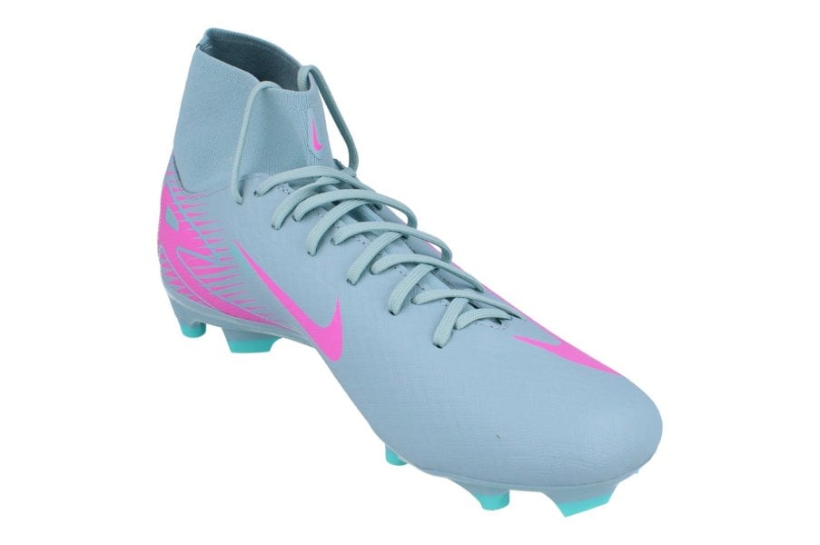 Nike Zoom Superfly 10 Academy Fg/Mg Mens Football Boots Fq1456 301 - Ocean Cube Pink Blast 301 - Photo 3