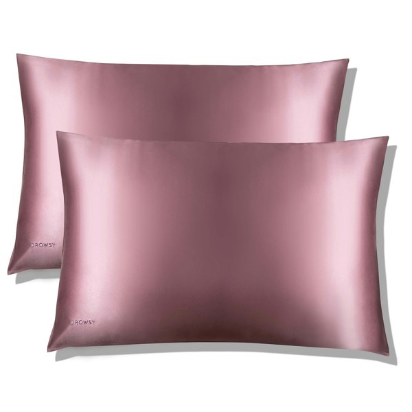 Drowsy Sleep Co Silk Pillowcase - Damask Rose