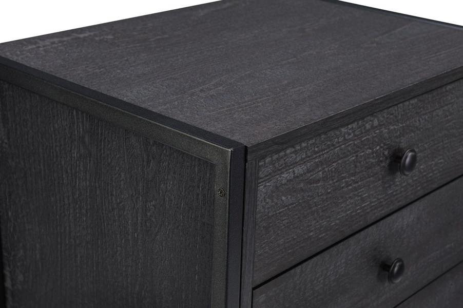 Timber Art Design Zahra Bedside Table Cabinet Bedroom Furniture Nightstand 3 Drawer