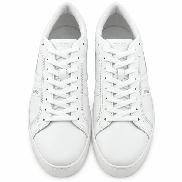 BOSS Rhys Tennis Trainers White