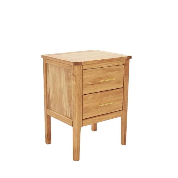 Cabinet Bits Carbini 2 Drawer  Bedside Table