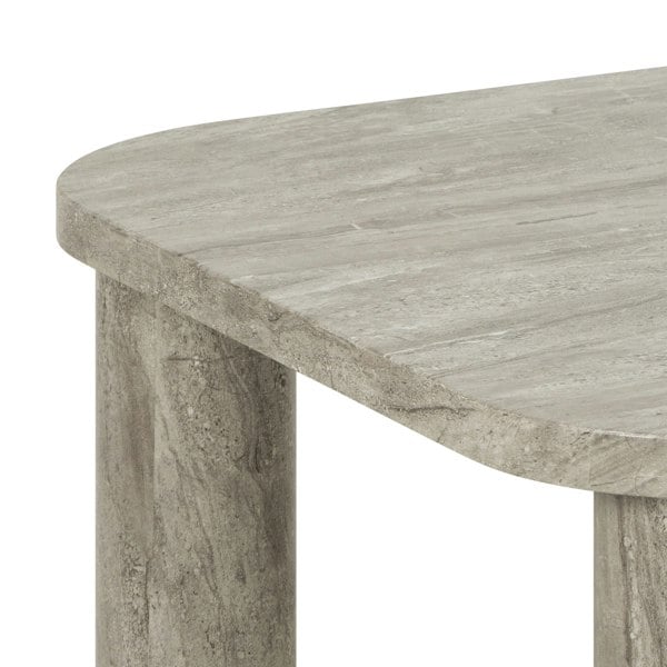 Furniture To Go Solano Rectangular Coffee Table in grey 100 x 75 cm