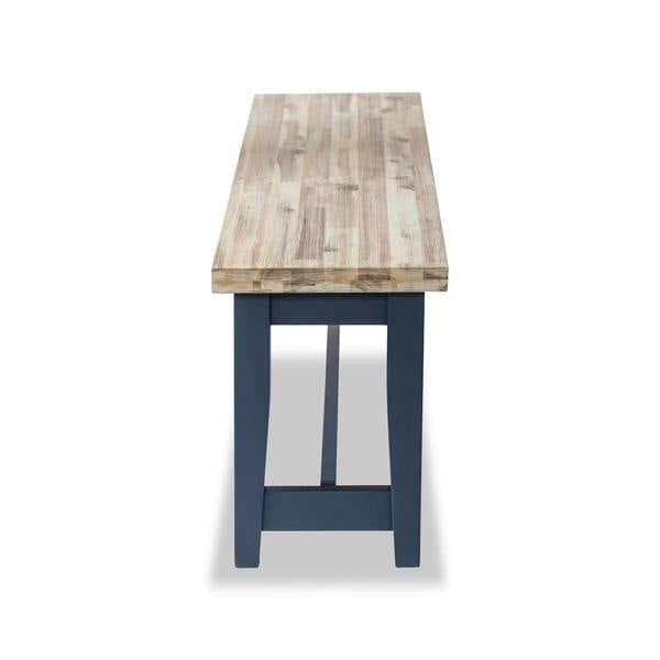 Statement Furniture Florence Solid Acacia Hardwood Dining Bench 140cm Long