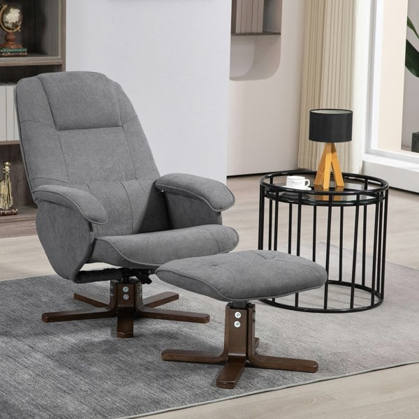 Recliner with Ottoman