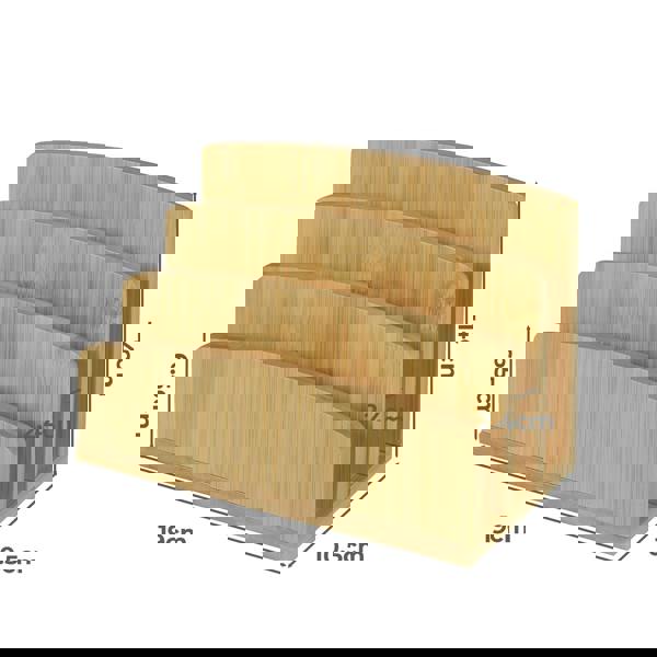 Levede Letter Paper File Storage Stand Rack Holder Tray Organiser Desktop Office