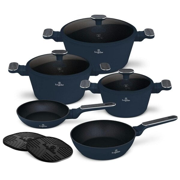 Berlinger Haus 10 pcs cookware set Berlinger Haus BH8381 Deep Sea