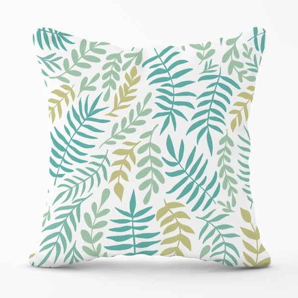 Warren Reed Multicolor Leafs And Branches Cushions