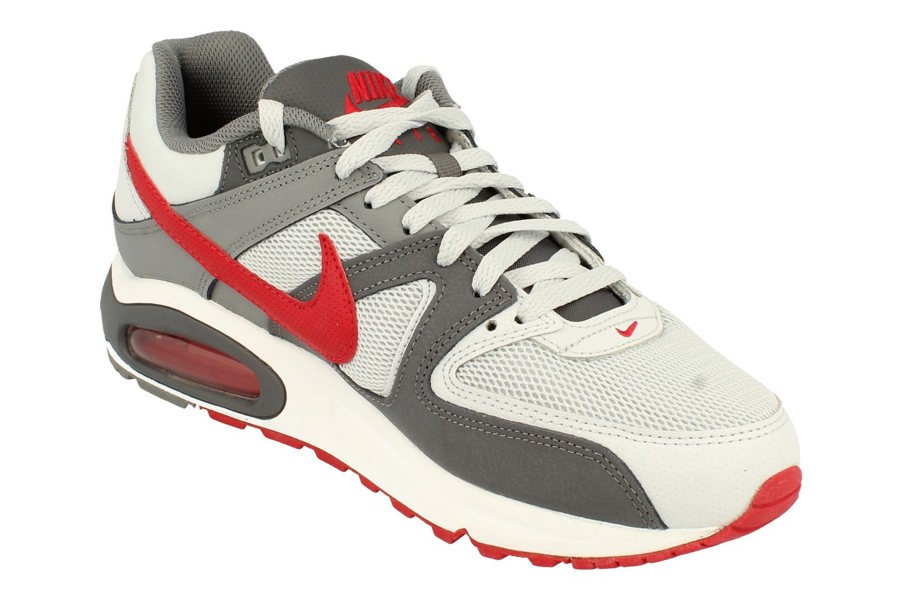 Nike Air Max Command Mens Trainers 629993  049 - Pure Platinum Gym Red 049 - Photo 3