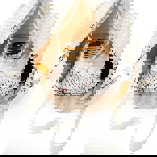 Anymom Mommy Baby Changing Bag Stuff Bear Handbag Embroidery Quilted Shoulder Mommy Bag Stroller for Baby