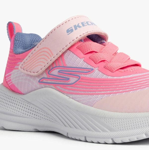 Skechers MICROSPEC ADVANCE Girls Trainers Light Pink