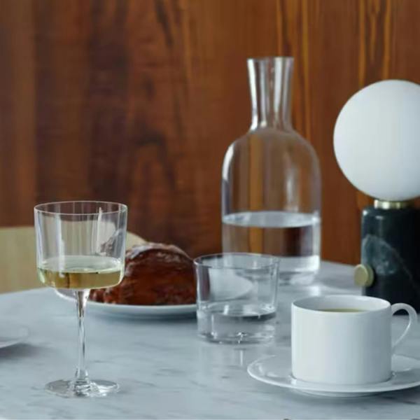 LSA International Gio Wine Glass Set of 4 250ml Clear