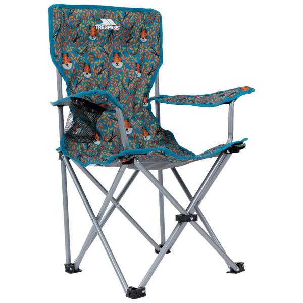 Trespass Childrens/Kids Joejoe Camping Chair - Teal - 