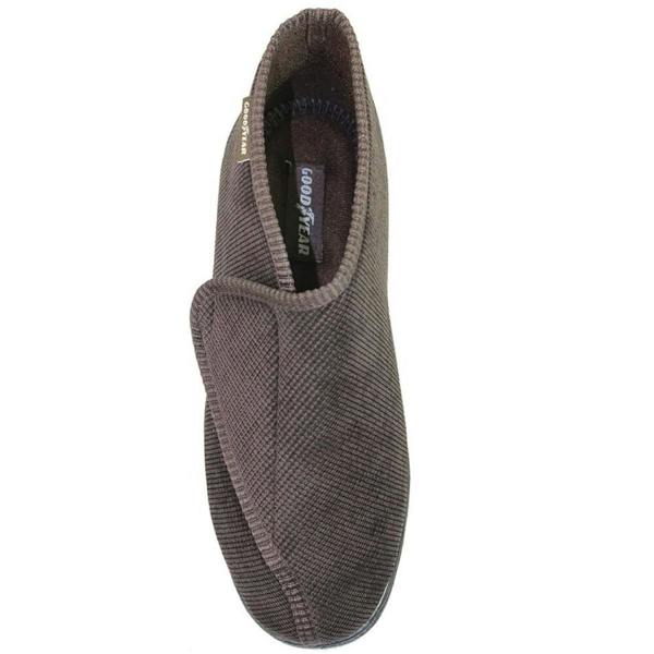 Goodyear Mens Drake Slippers - Brown - 