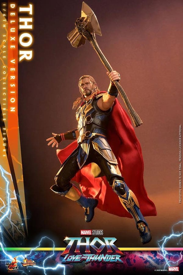 Hot Toys Thor Deluxe Figure Thor: Love and Thunder 1:6 Scale Hot Toys 9113092