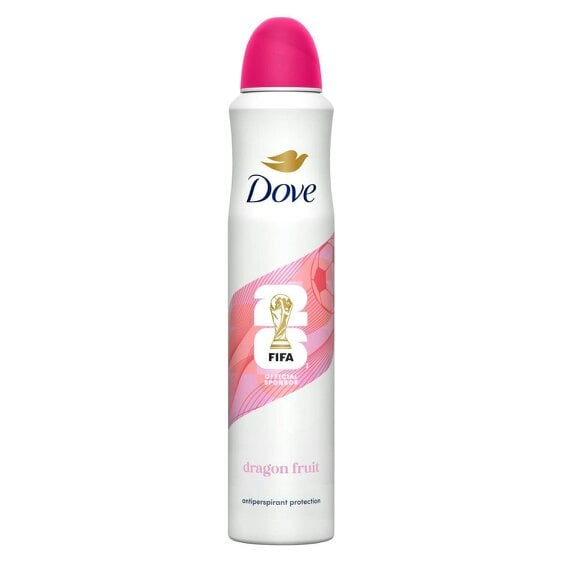 Dove Antiperspirant Deodorant Dragon Fruit FIFA Edition, 72H Protection 6x200ml