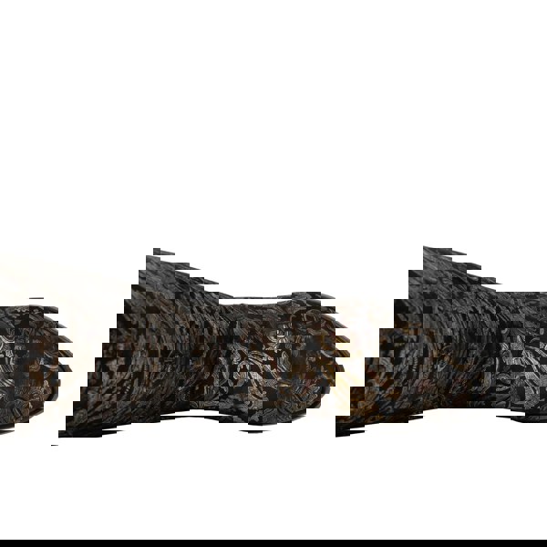 Embassy London Rubix - Black & Gold & Burgundy - Women's full length zip long boot