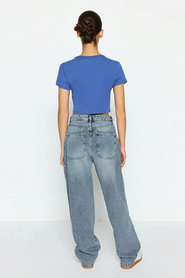 WOVCOR Low Waist Loose Baggy Jeans