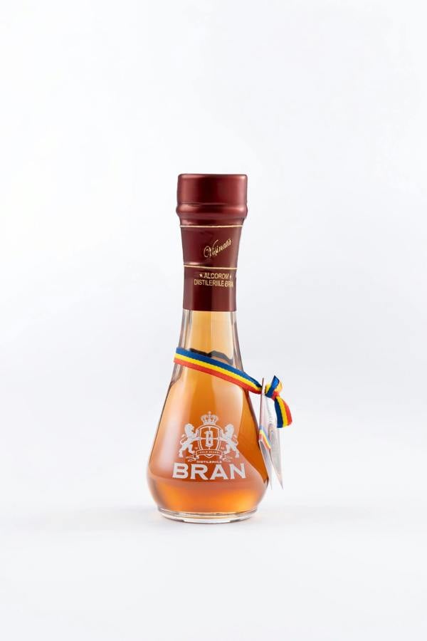 Bran Sour Cherry Liqueur (Visinata) Miniature in traditional glass 45ml