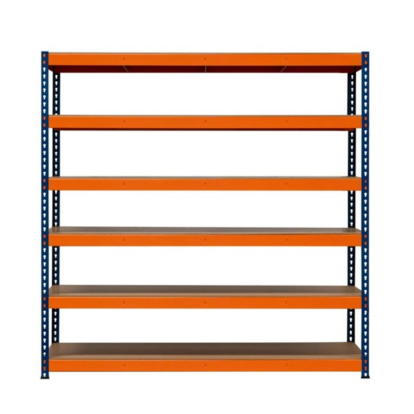 Monster Racking S-Rax 6 Shelf Racking - 180cm x 180cm x 60cm