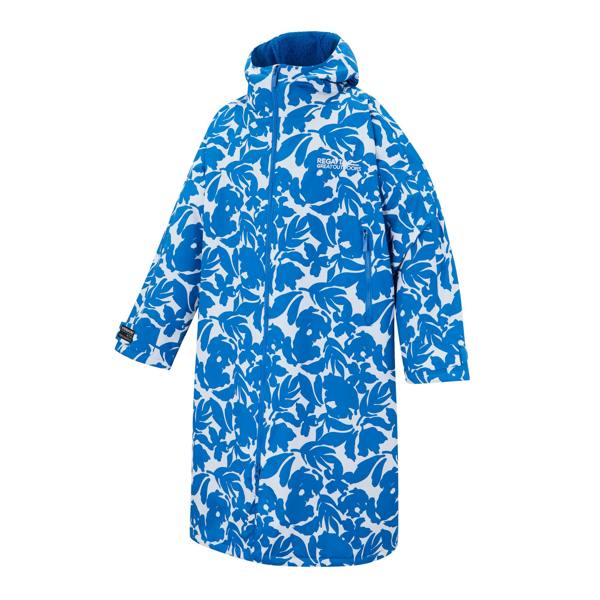 Regatta Unisex Adult Fleur Bloom Changing Robe - Blue - 