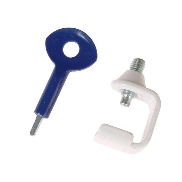 Yale Locks P121 Window Stay Clamp - White