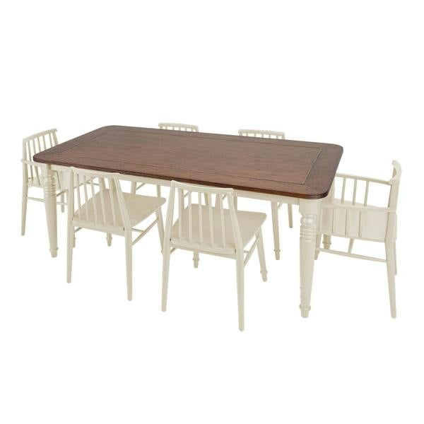 Statement Furniture Queensbury Wooden Dining Armchair with Slatted Back