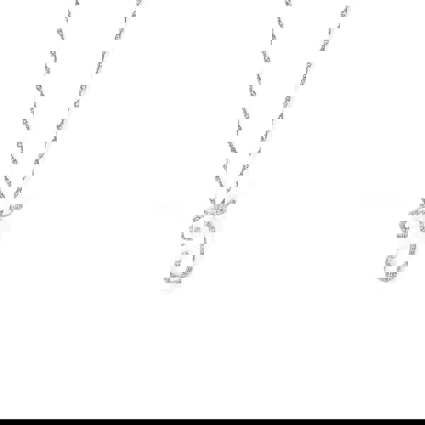 Say It With Luxe CZ Initial Necklace - Sterling Silver