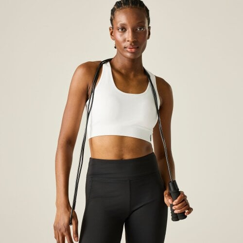 Dare 2B Womens/Ladies Dont Sweat It II Sports Bra - White