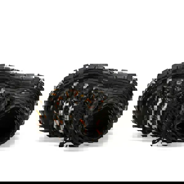 New Rock M-106N-C86 Black Flame Leather Ankle Platform Boots