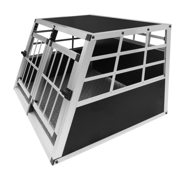 Monstershop Car Dog Pet Crate - Small Double Doors