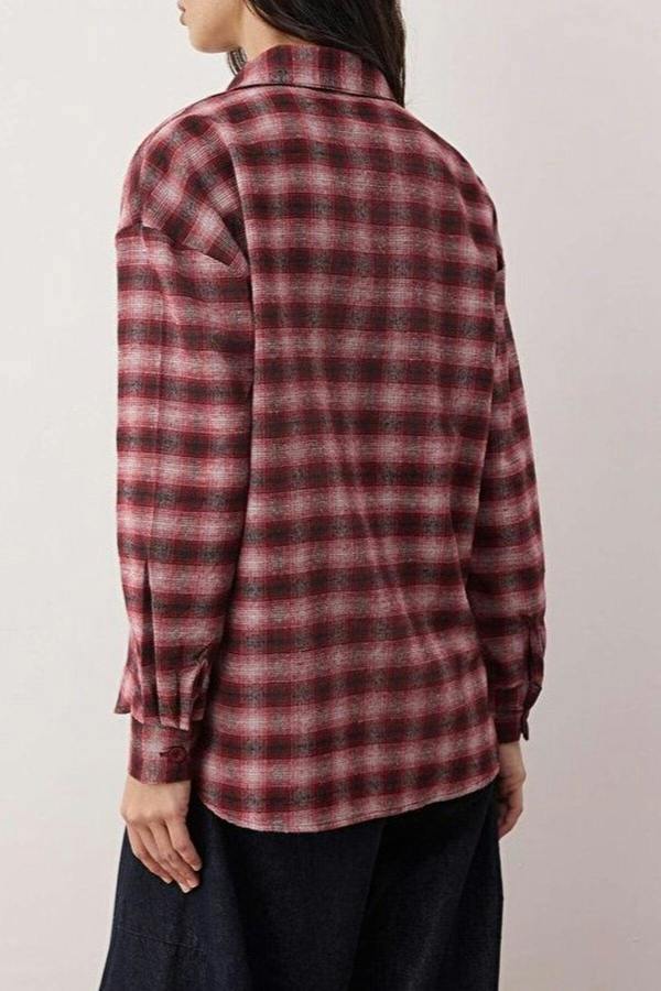 WOVCOR Flannel Oversize Shirt